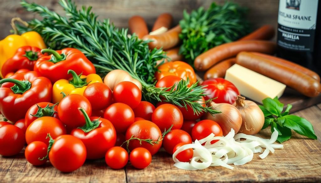 best vegetables for Italian Sausage Casserole