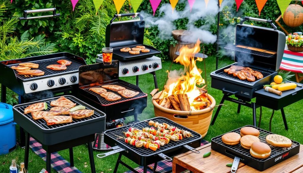 different grilling techniques