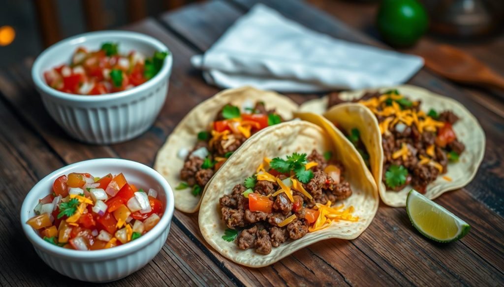 homemade tacos