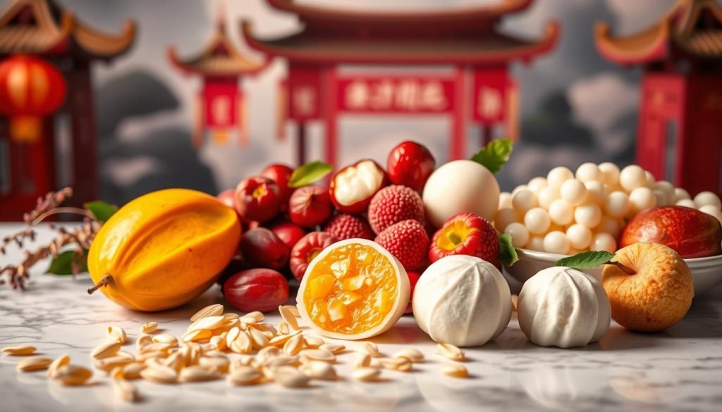 ingredients in Chinese desserts