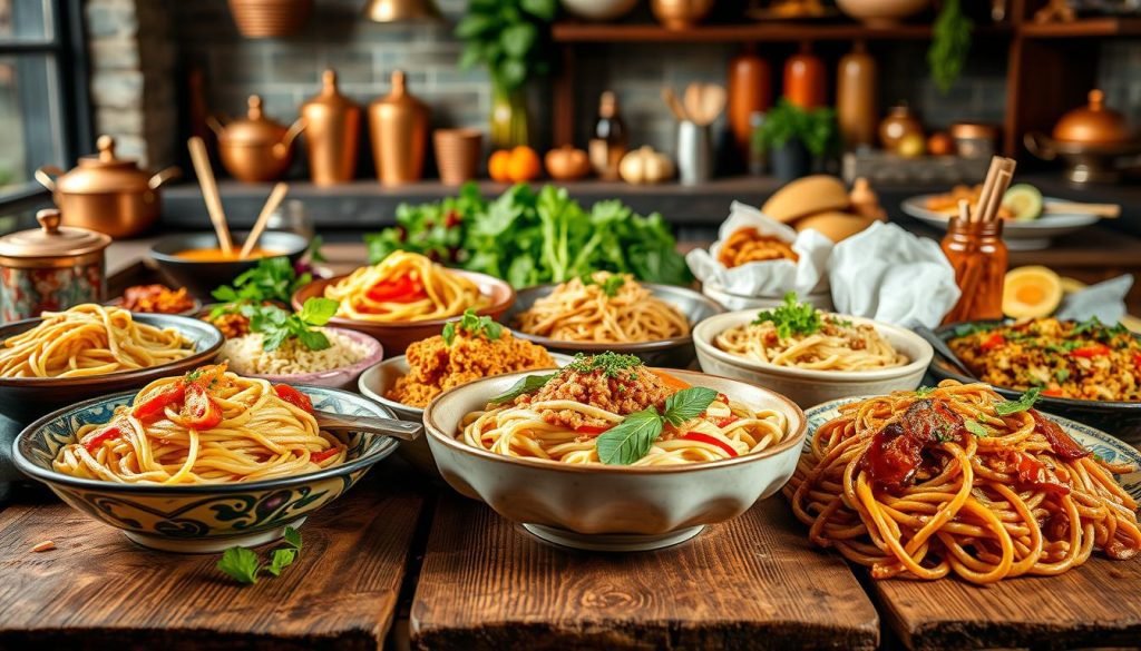 international noodle dishes