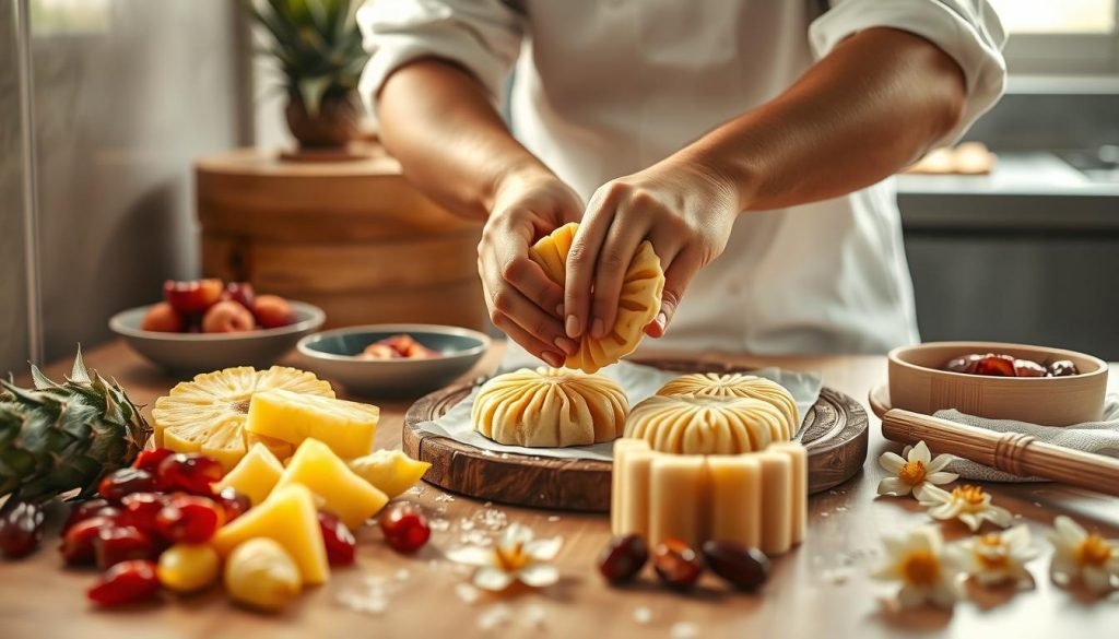 making Chinese desserts