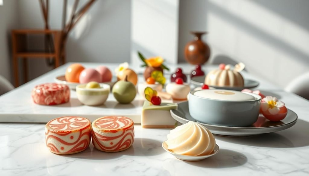 modern Chinese desserts