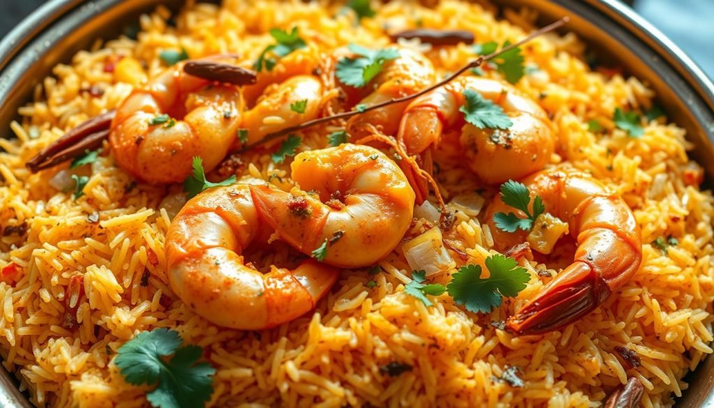 prawn biryani
