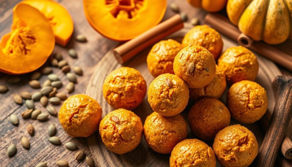 pumpkin energy bites