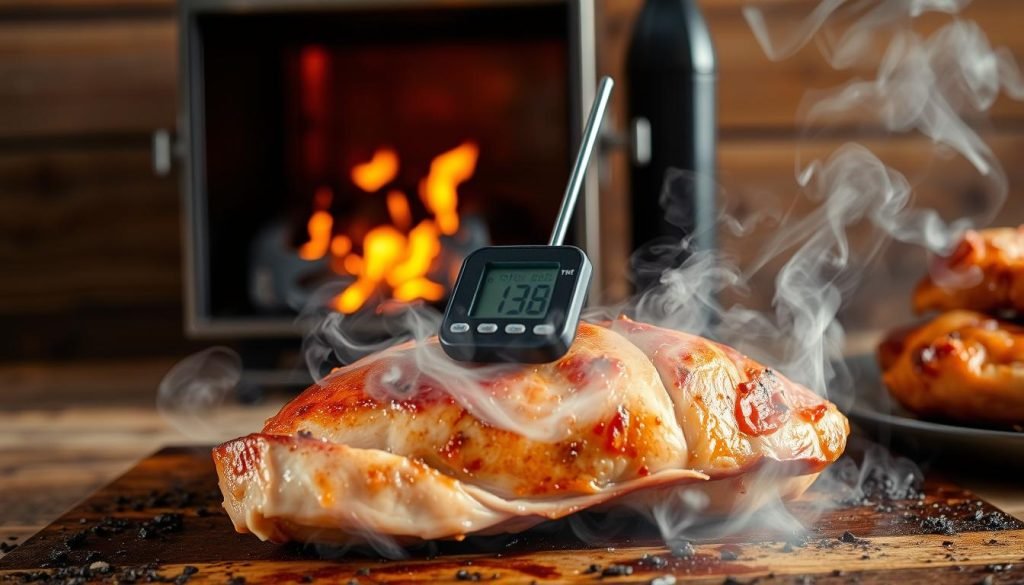 smoker temperature for chicken