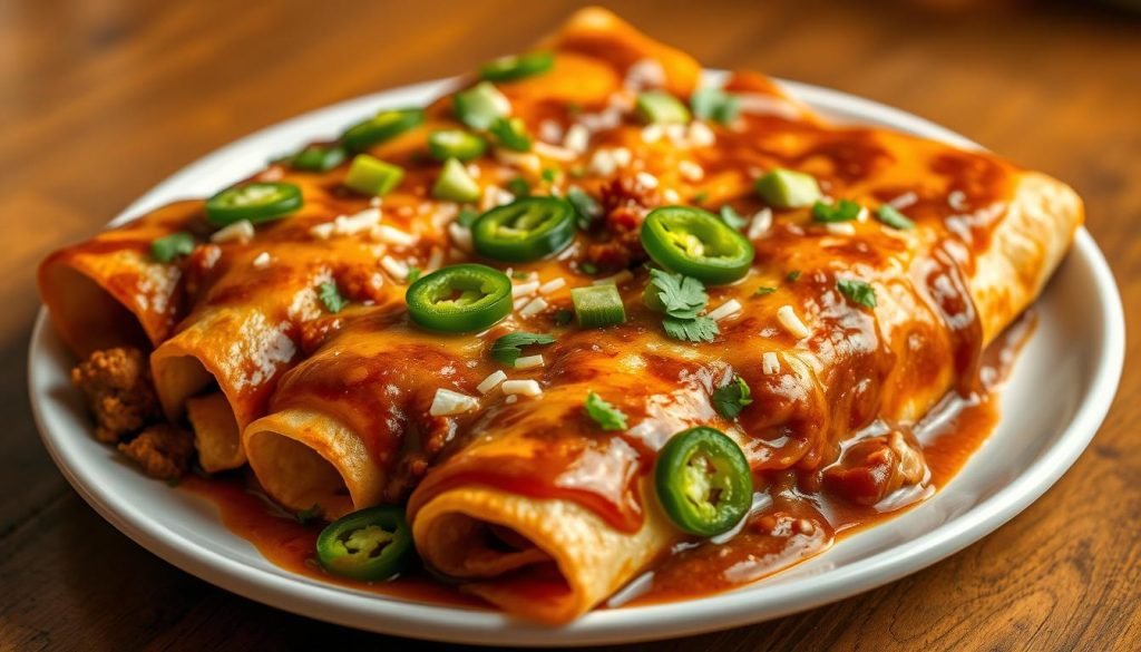 spicy enchiladas