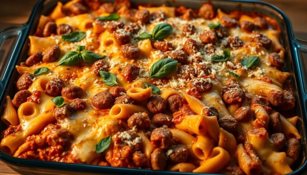 step-by-step Italian Sausage Casserole recipe