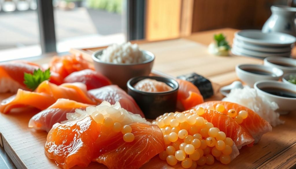 sushi ingredients
