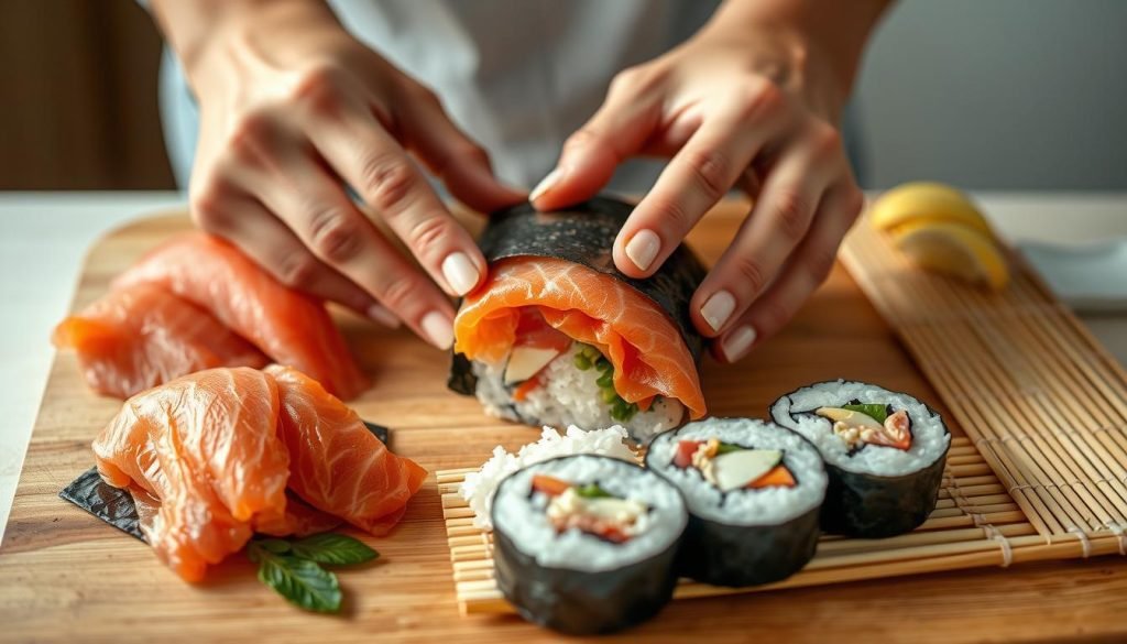 sushi rolling