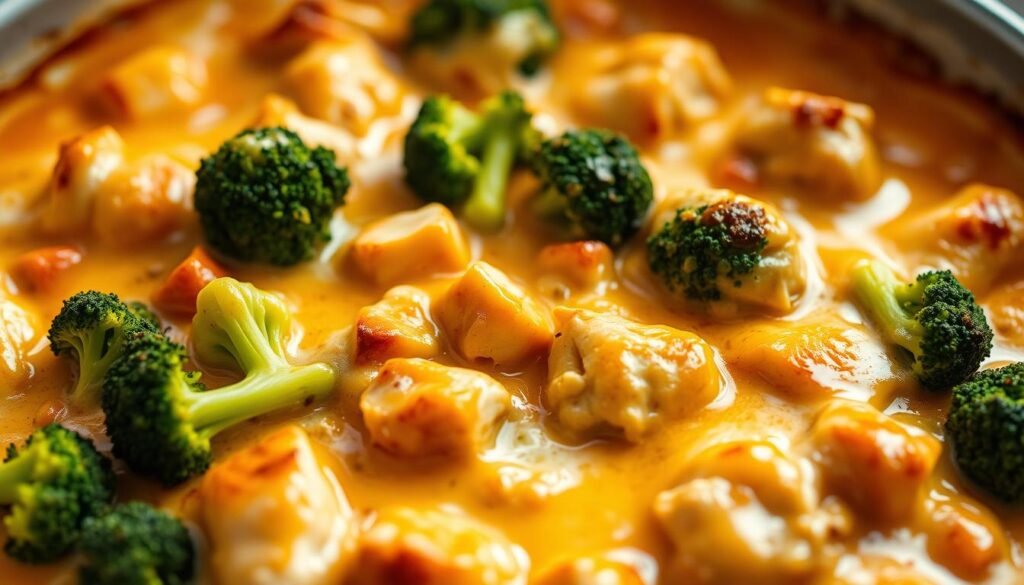 Cheesy Chicken and Broccoli Bake