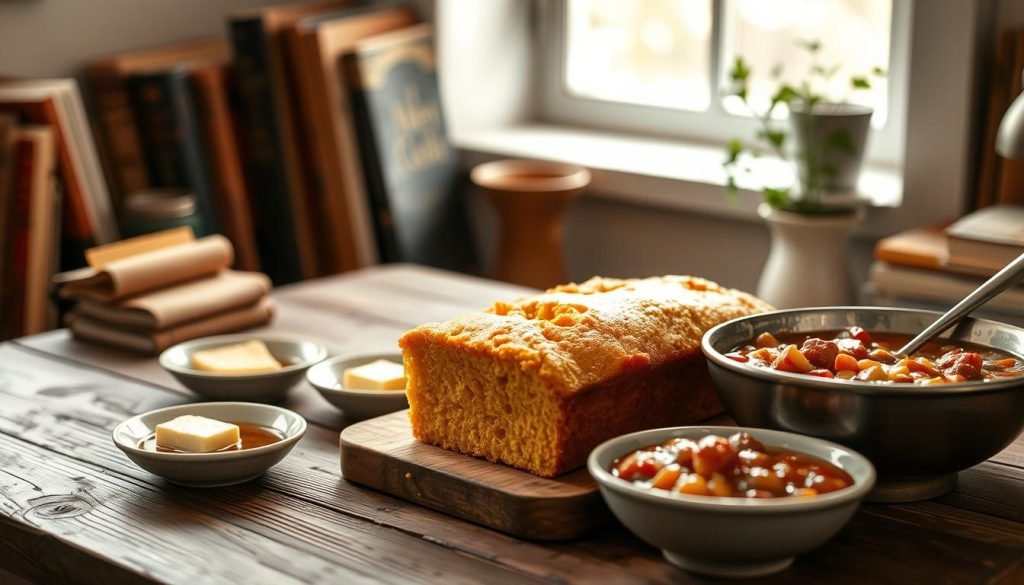 Cornbread as a comfort food Cornbread as a comfort food