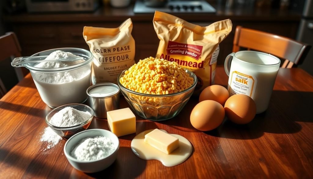 Cornbread ingredients Cornbread ingredients