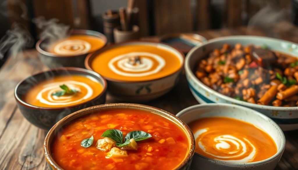 International Vegan Soup Inspirations