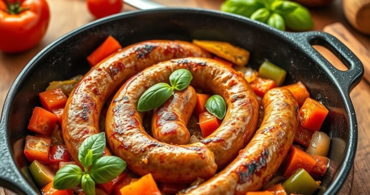 Italian Sausage and Peppers: Easy Skillet Recipe