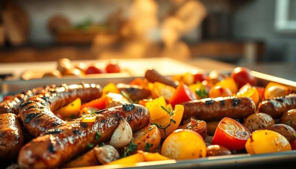 Italian Sausage Sheet Pan Dinners