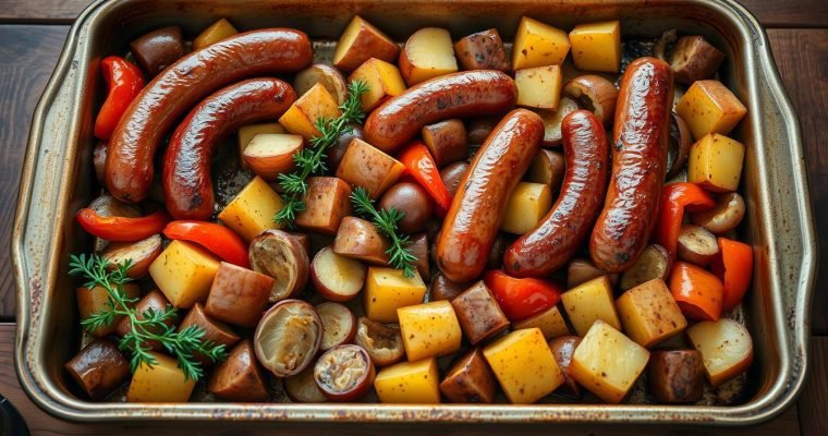 Easy Italian Sausage Sheet Pan Dinner Recipes