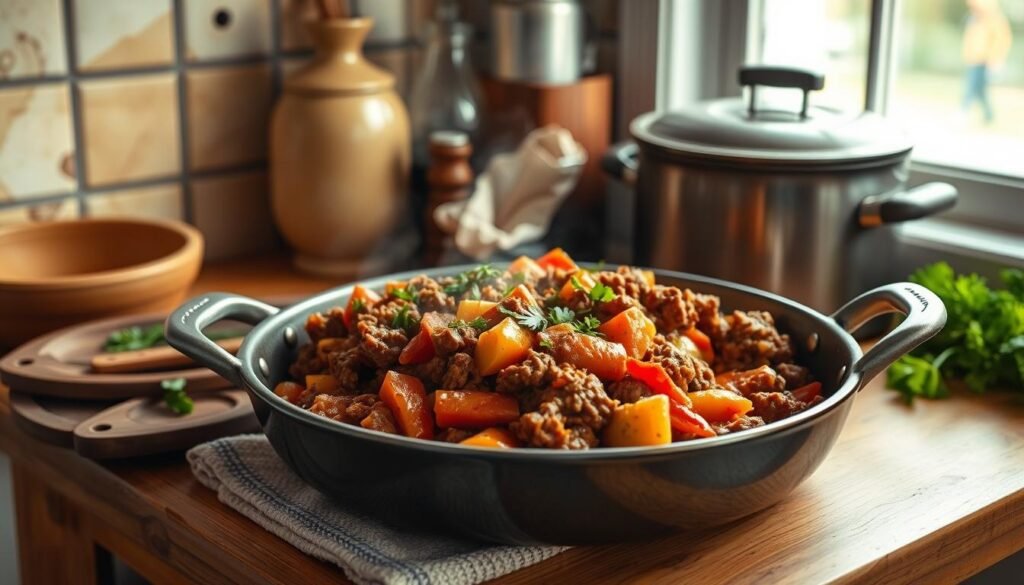 One-pot ground beef meals