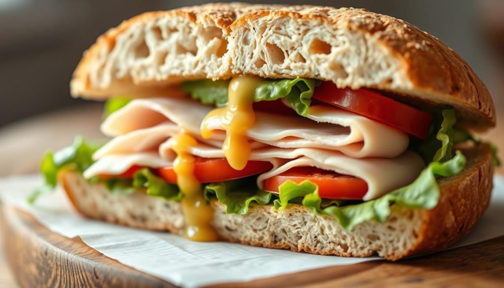 Turkey and Avocado Sandwich