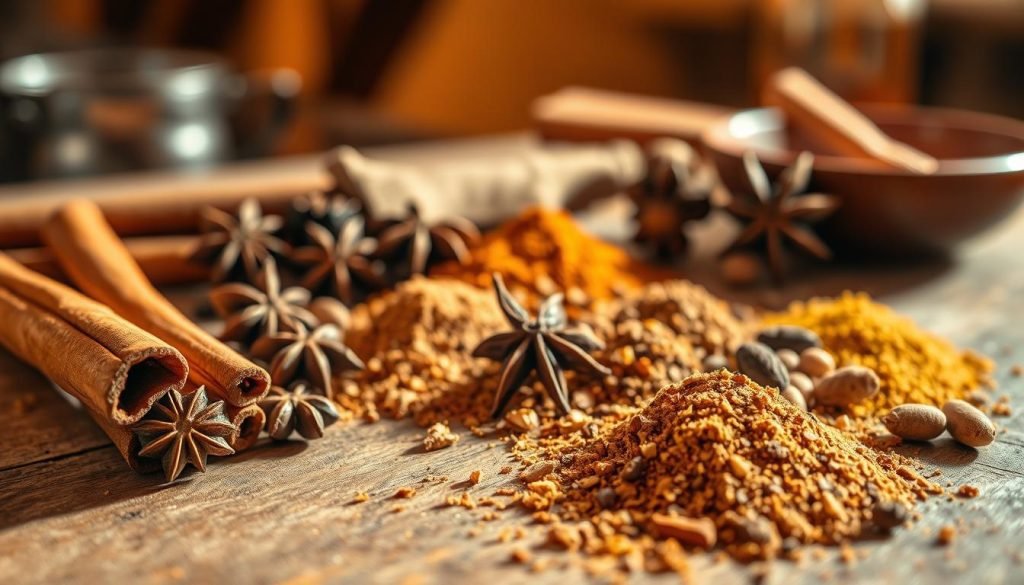Warm Spices for Sweet Potato Pie