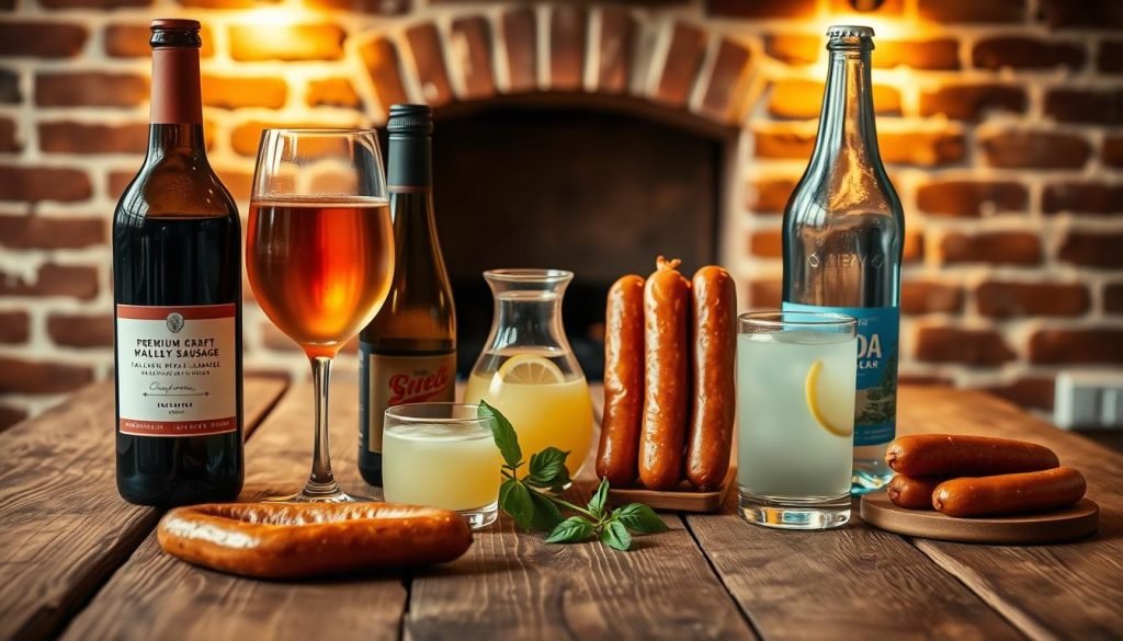 beverages to pair with Italian sausage