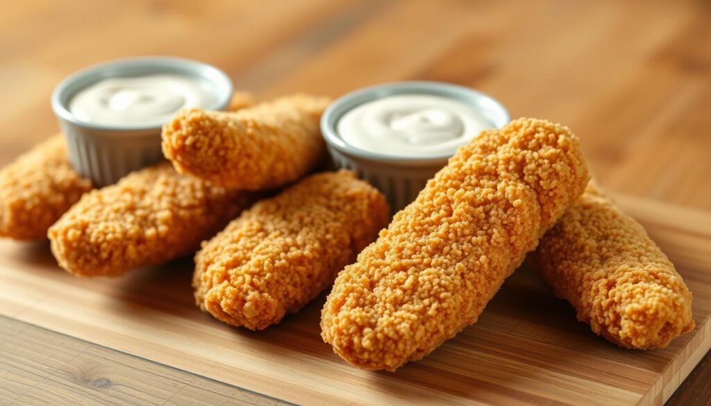crispy keto chicken fingers