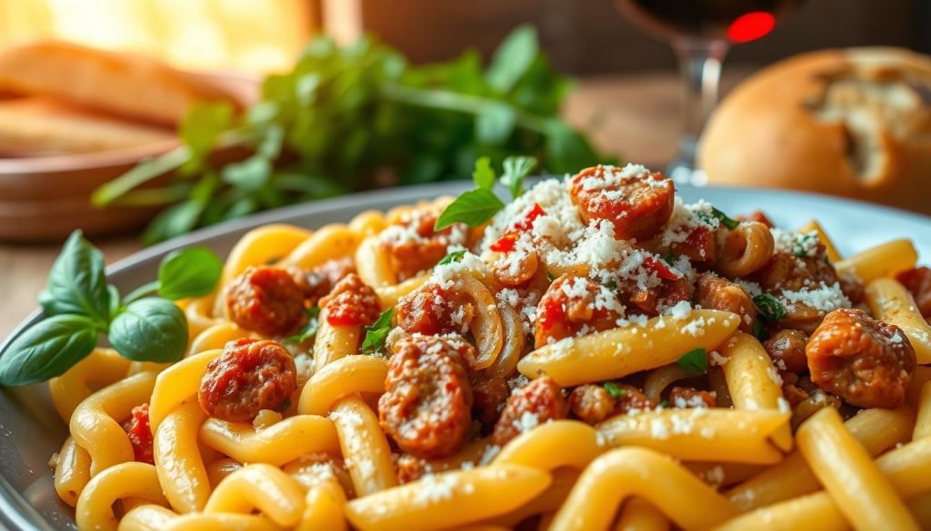 customize Italian Sausage Pasta