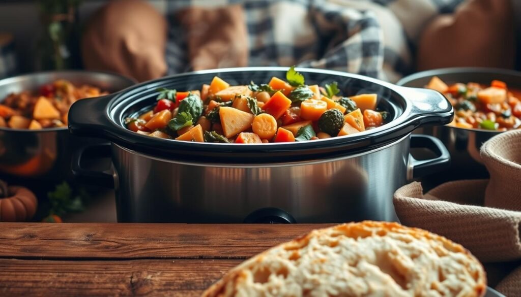 delicious vegetarian crockpot stews