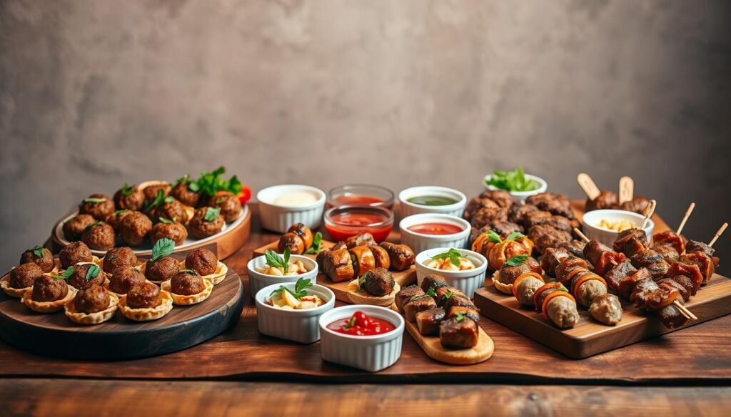 easy appetizers with meat