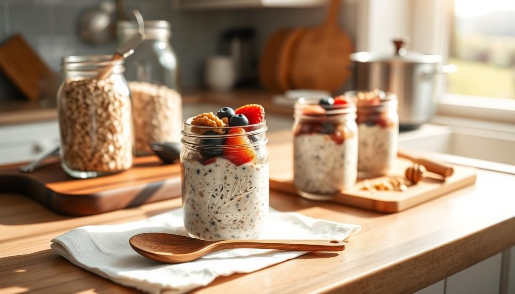 easy breakfast recipes with overnight oats