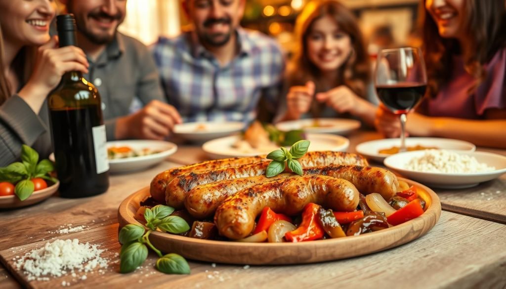 family meals Italian sausage