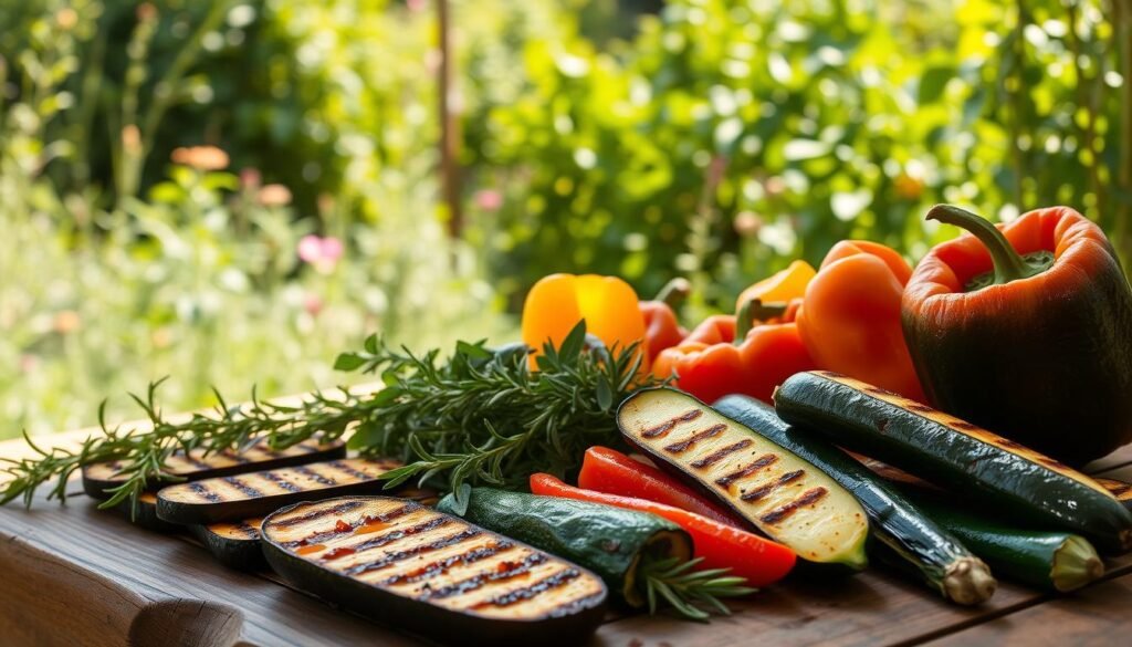 grilled vegetables