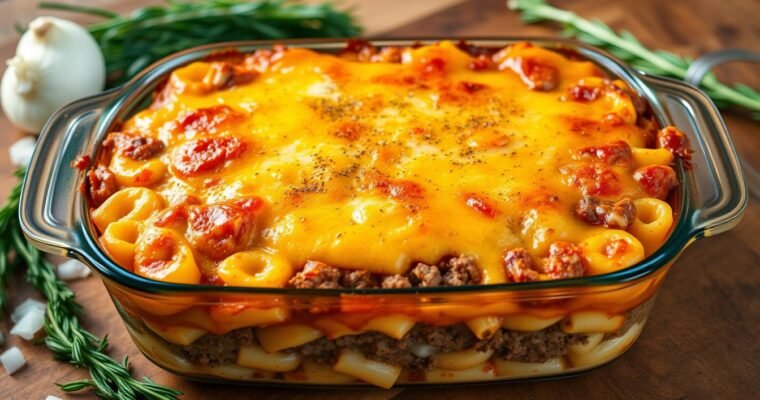 Hearty Ground Beef Casserole Recipes to Try