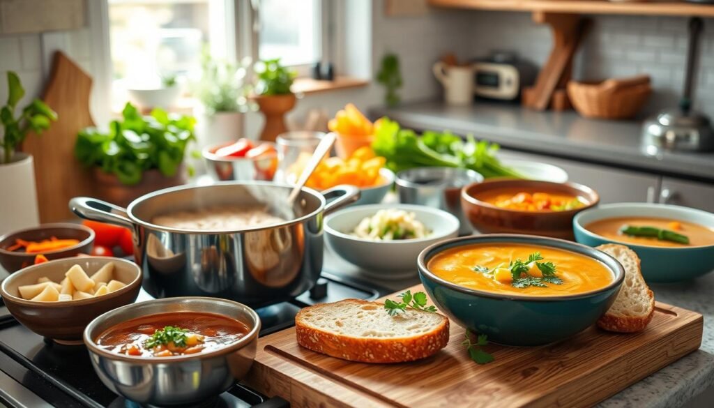 homemade vegan soups