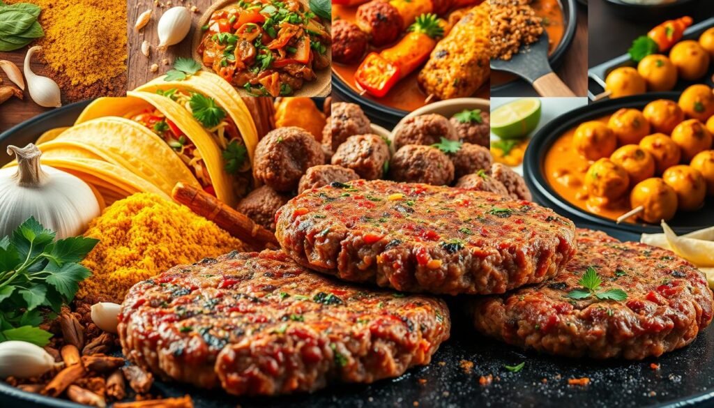 international ground beef flavors