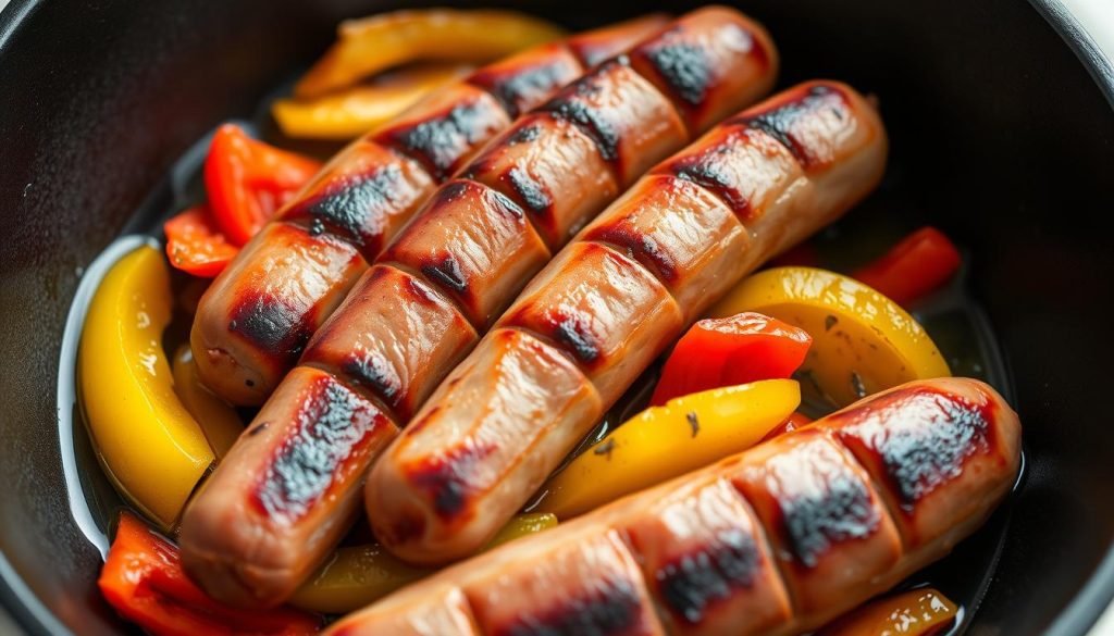 perfect Italian sausage and peppers