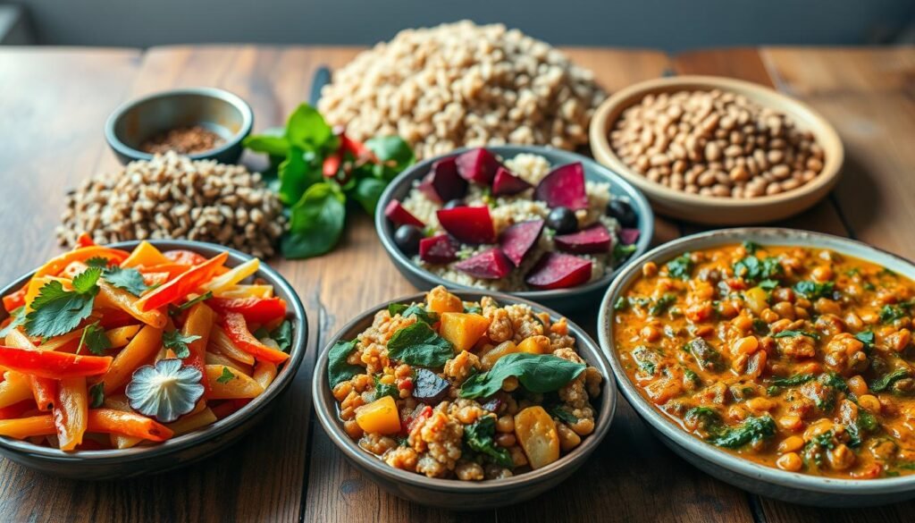 quick vegetarian dinners