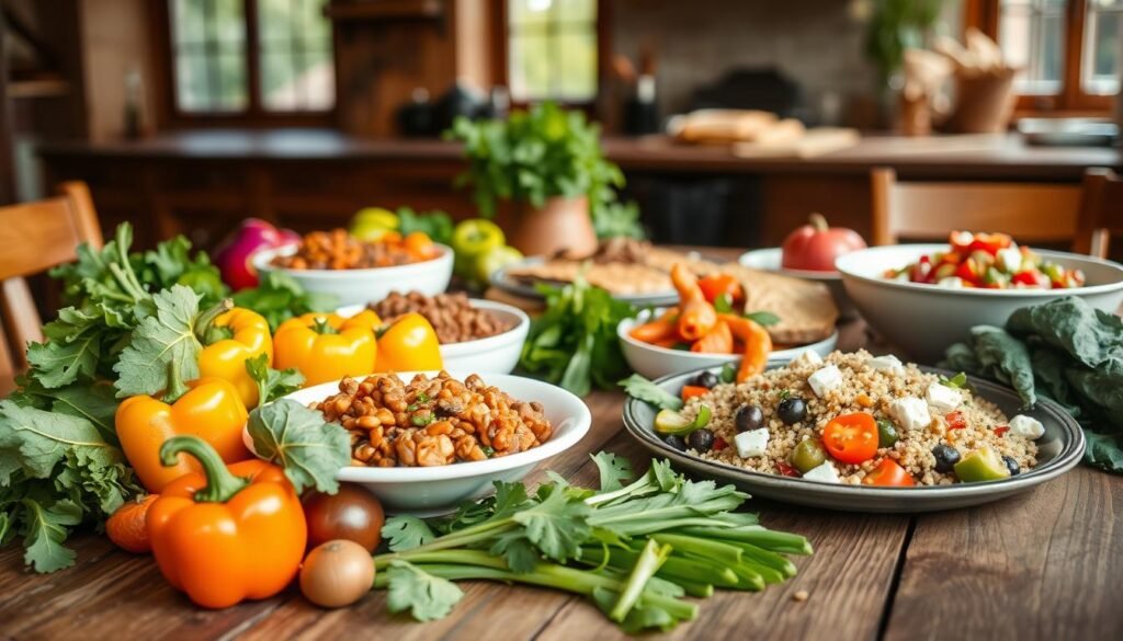 seasonal vegetarian dinner recipes