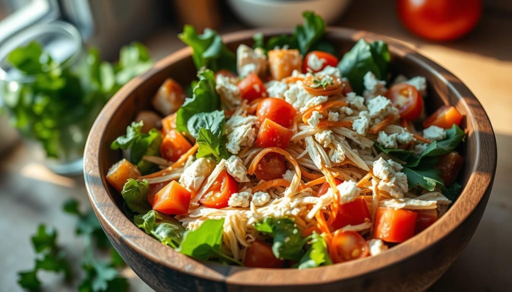 shredded chicken salad recipes