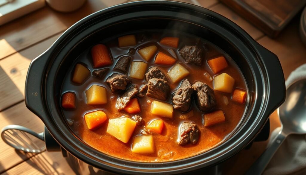 simple crock pot beef stew