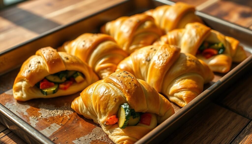 vegetarian crescent roll appetizers