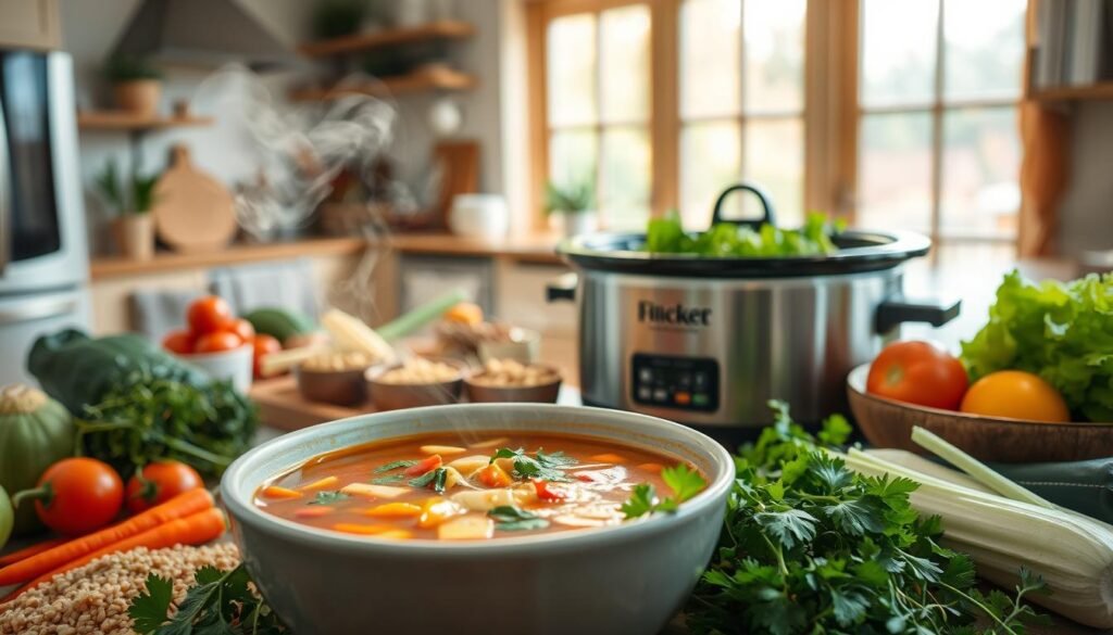 vegetarian crockpot soup recipes