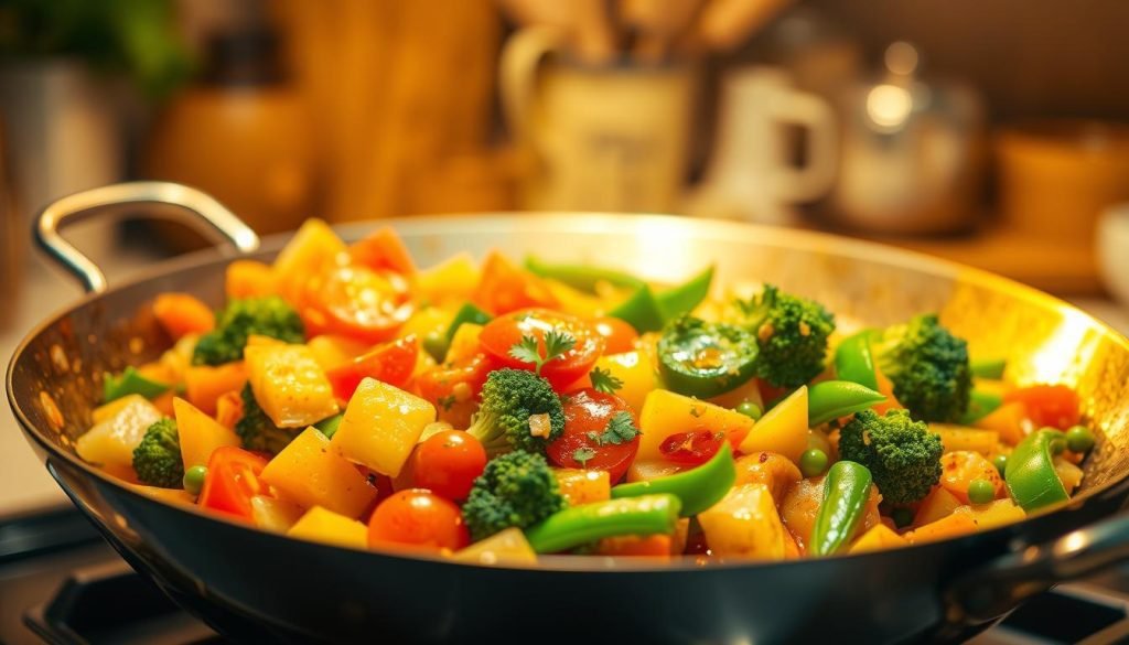 veggie-packed summer stir-fry