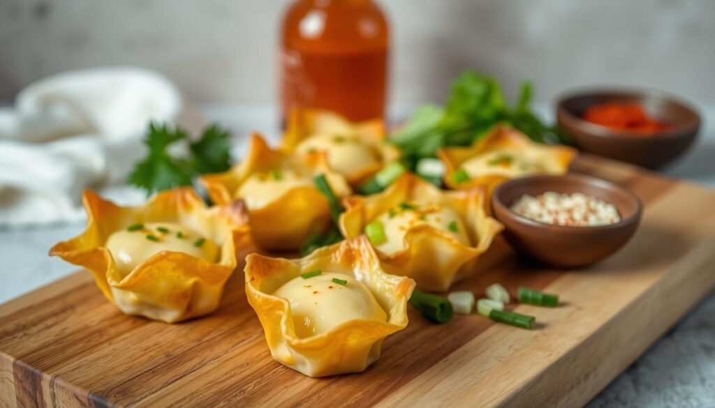 wonton wrapper appetizer recipes with cheese