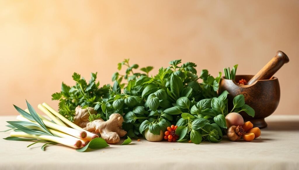 Asian herbs