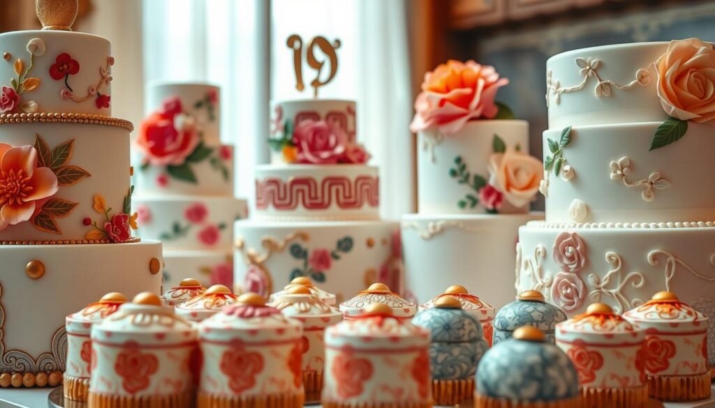 Asian-inspired cakes