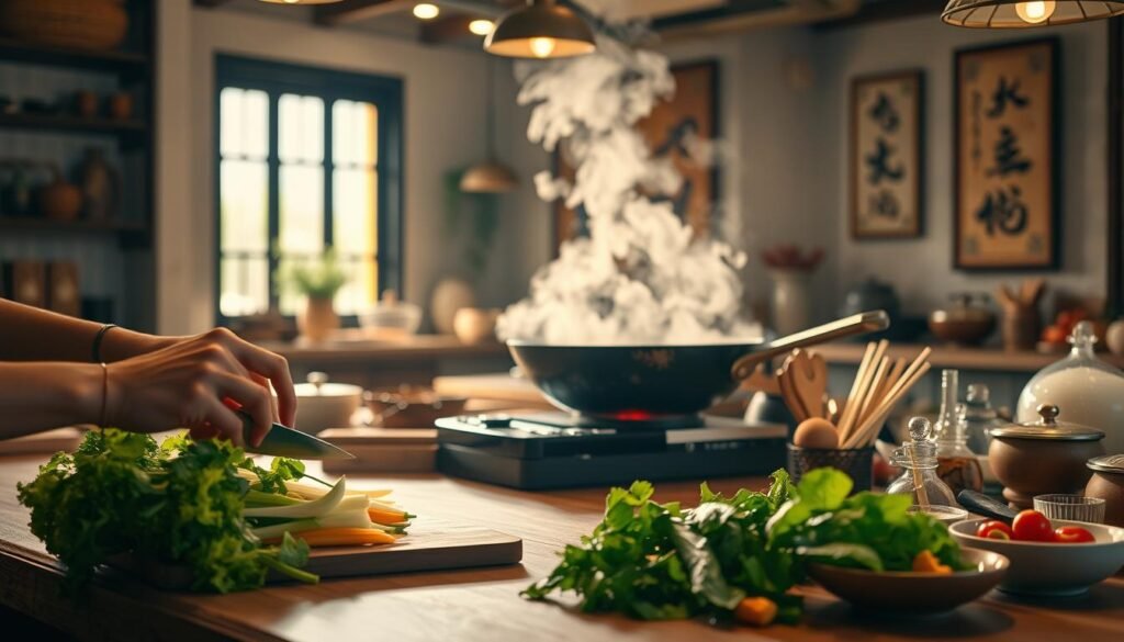 Asian meal preparation Asian meal preparation