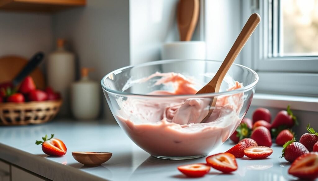 Cake batter preparation
