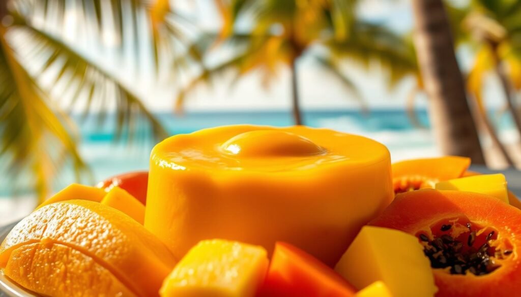 Caribbean pudding desserts