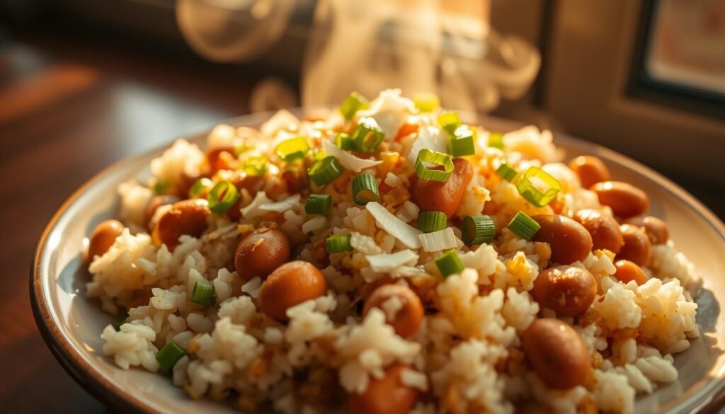 Caribbean rice and peas